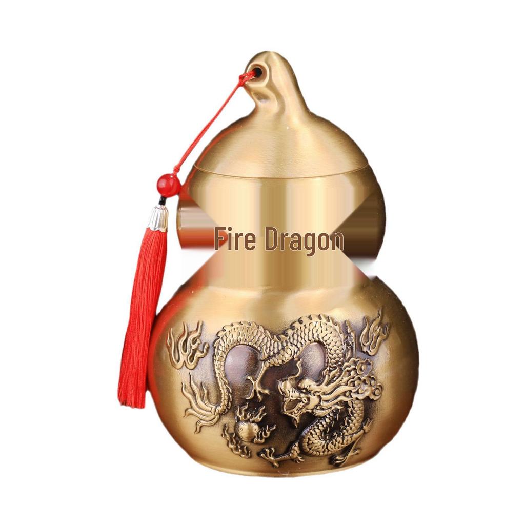 Gedrukt Brandwerend Draak Kalebas Fles Ornament voor Keuken Noordwestelijke Hoek