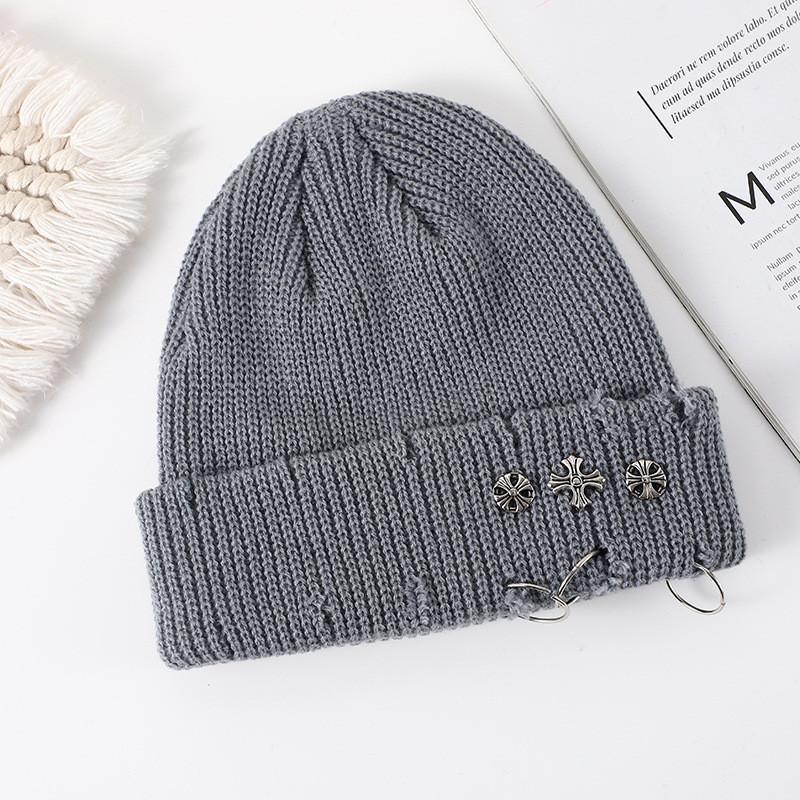 Knit Hat For Men Women Fall Winter Acrylic Warm Windproof Outdoor Sports Fashion Accessory
