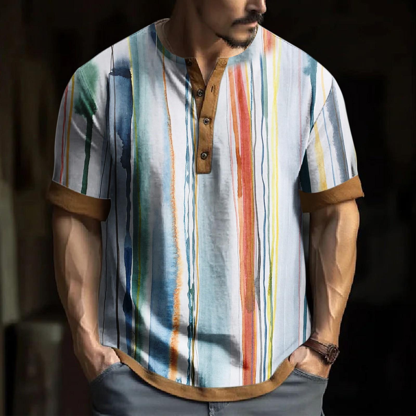 

Men s Short Sleeve Graphic And Embroidered Fashion T-Shirt Spring And Summer Short Sleeve Printed XXXXXL білий