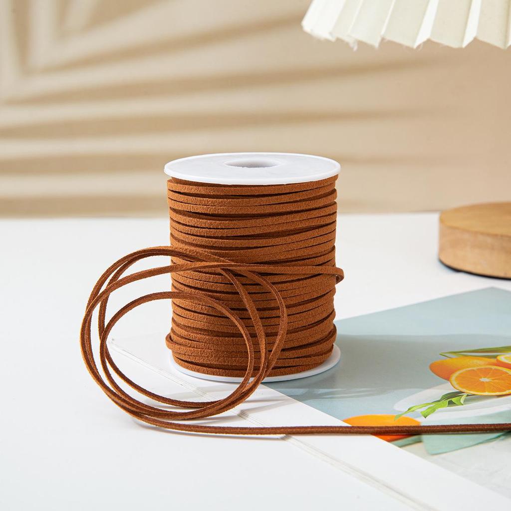 Woven Suede Rope Lanyard for Gift Box and Cake Decoration