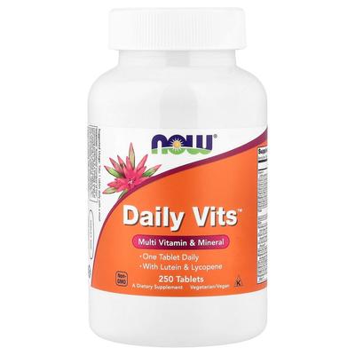 Now Foods Daily Vits 250 Tablets