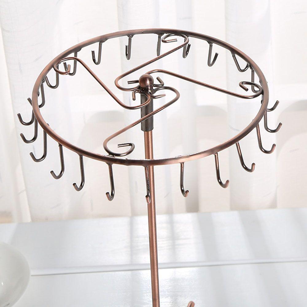 Rack Girls Women 23 Hooks Display Stand Jewelry Storage Rack Desktop Organizer Home Decoration