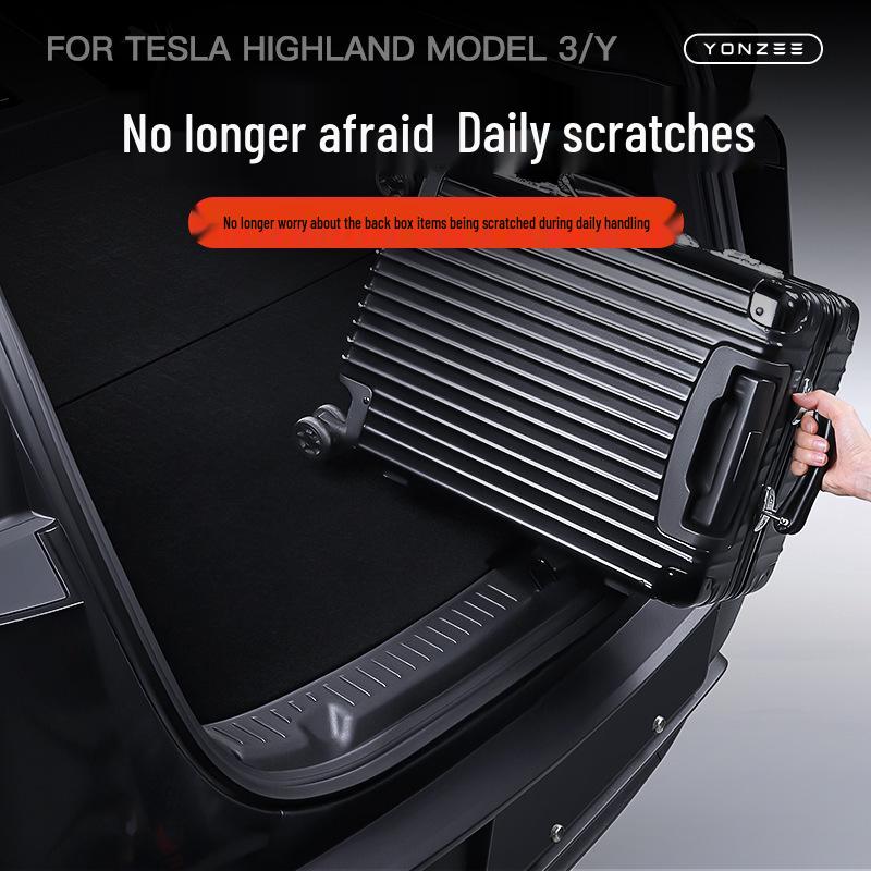Tesla Model 3/Y/YL Trunk Sill Protector & Tailgate Cover Accessories