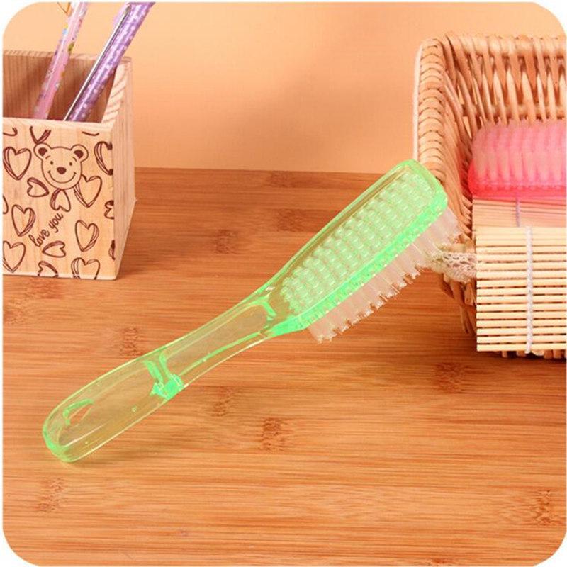 Multifunctional Transparent Shoe and Clothes Cleaning Brush - Household Crystal Plastic Brush