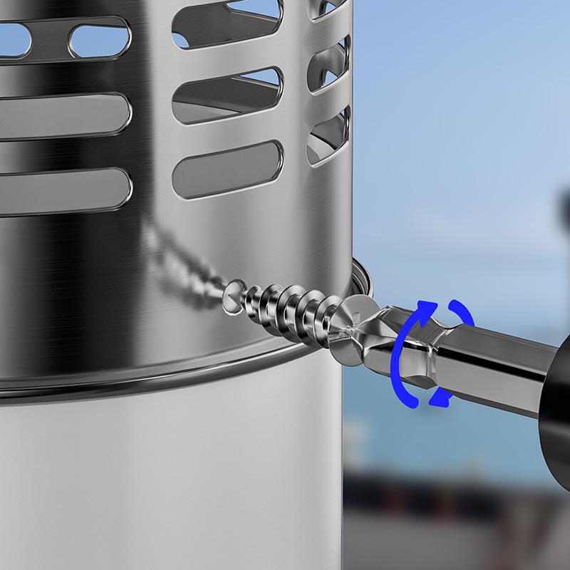 Breathable Umbrella-Style Stainless Steel Chimney Cap for Roof and Terrace Ventilation