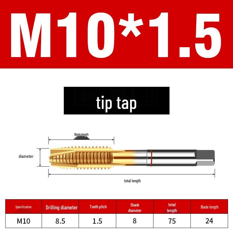 High-Strength Alloy Stainless Steel Tap with Spiral Groove and Anti-Breakage Design
