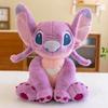Adorable Large Pink Stitch Plush Doll - Cute Plush Toy and Sleep Companion Pillow