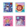Portable Eco-friendly Children's Drawing & Doodle Board - Foldable, Waterproof & Wipeable 