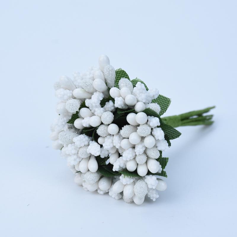 Decorative Flowers Wreaths Fake Plants Stamen Scrapbooking Festival Decoration Home Wedding Bridal Bouquets Artificial Flowers