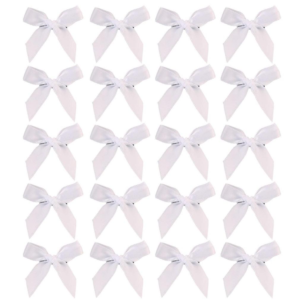 Ballet Style Ribbon Bow Duckbill Clip - Sweet 4cm Hair Accessories