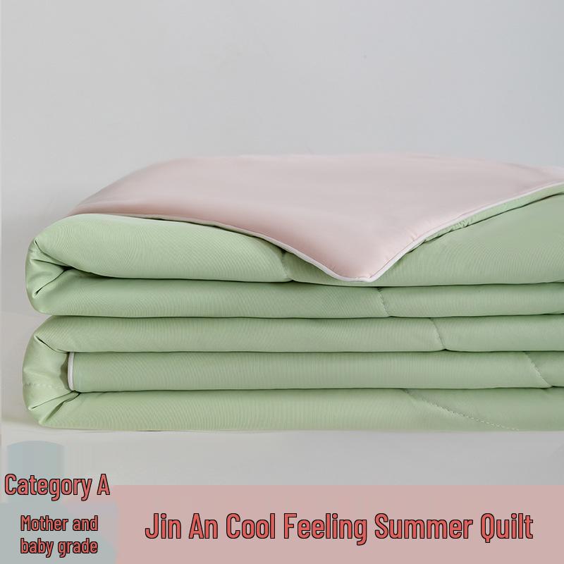 

Double Summer Cool Lyocell Silk Quilt, Two-Tone, 100x150x200 cm - Air Conditioning Comfort 100x150cm