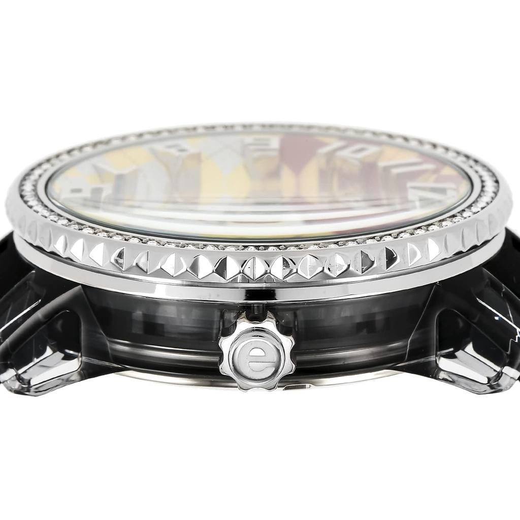 Watch Harry Potter Collection Hogwarts Model Multicolor Dial Nylon Mineral Glass Quartz Limited To 300 Production Model 42MM Watch TY930069 Black