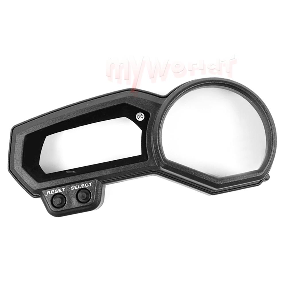 

For 2006 - 2013 Yamaha FZ1 FZ1N FZ1S FZ6 FZ6N FZ6R Motorcycle Meter Box Speedometer Odometer Tachometer Cover 2010 2011 2012 Single Turn Upper