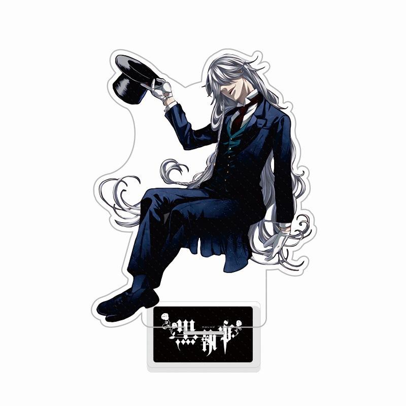 Anime Black Butler Acrylic Stand Model Cosplay Charm Characters Ornament Accesorios  Gifts 15cm