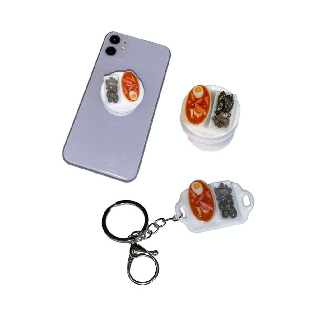 you like what Tteokbokki & sundae keyring