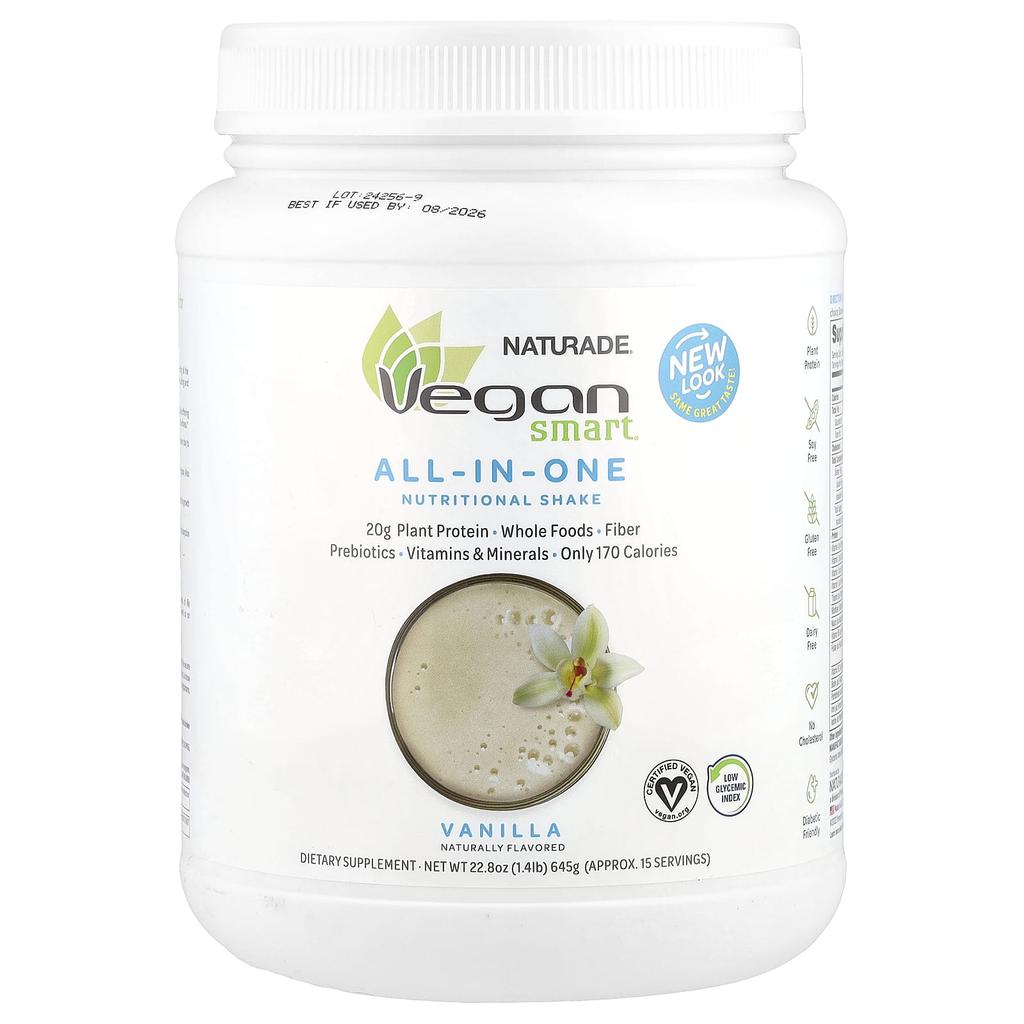 All-in-One Nutrition Shake, Vanilla, 645G (1.42Lbs)