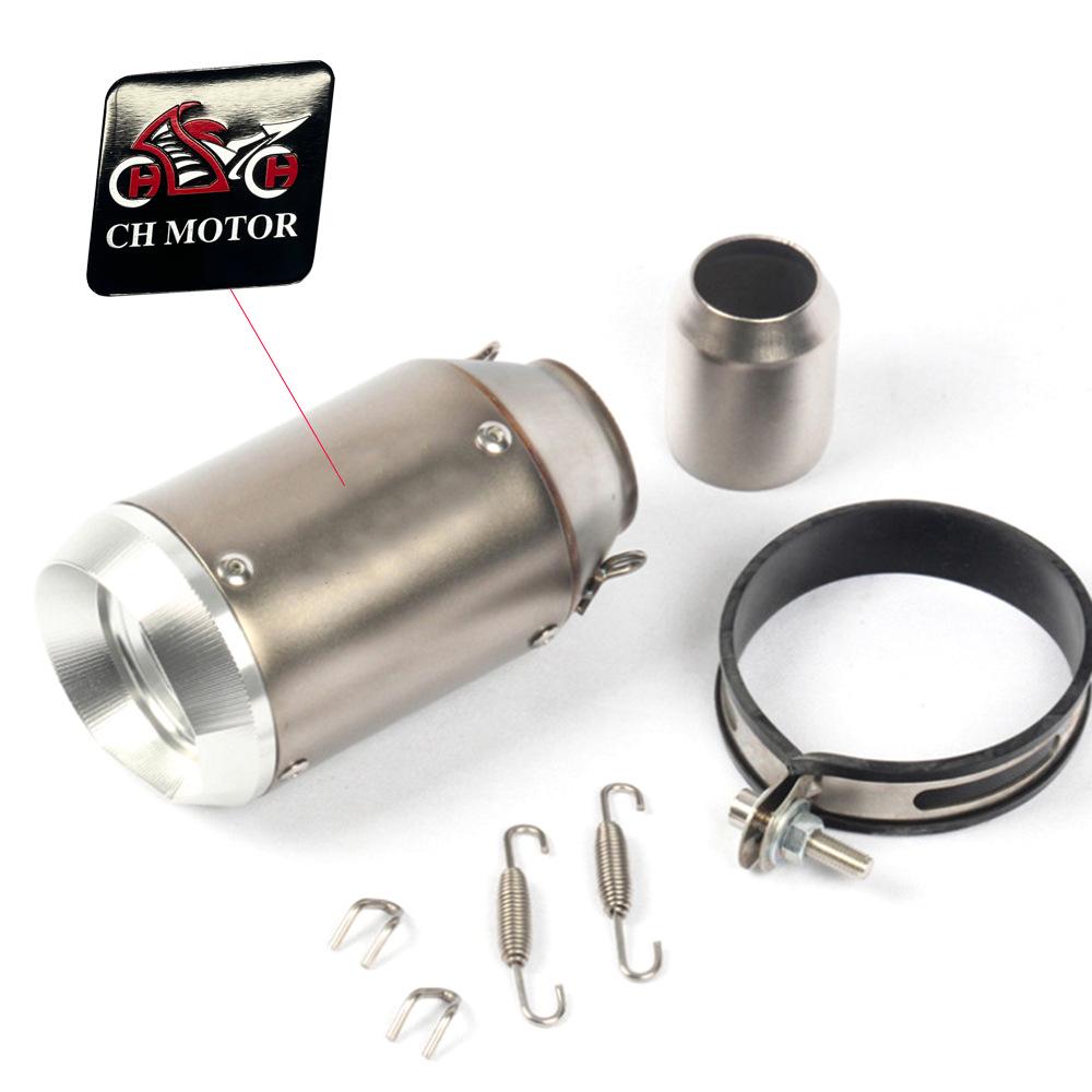 

Compatible Exhaust Pipe for Kawasaki Z900, Z1000, Ninja 250, 400, Yamaha R6 - AR Titanium Alloy Modified.