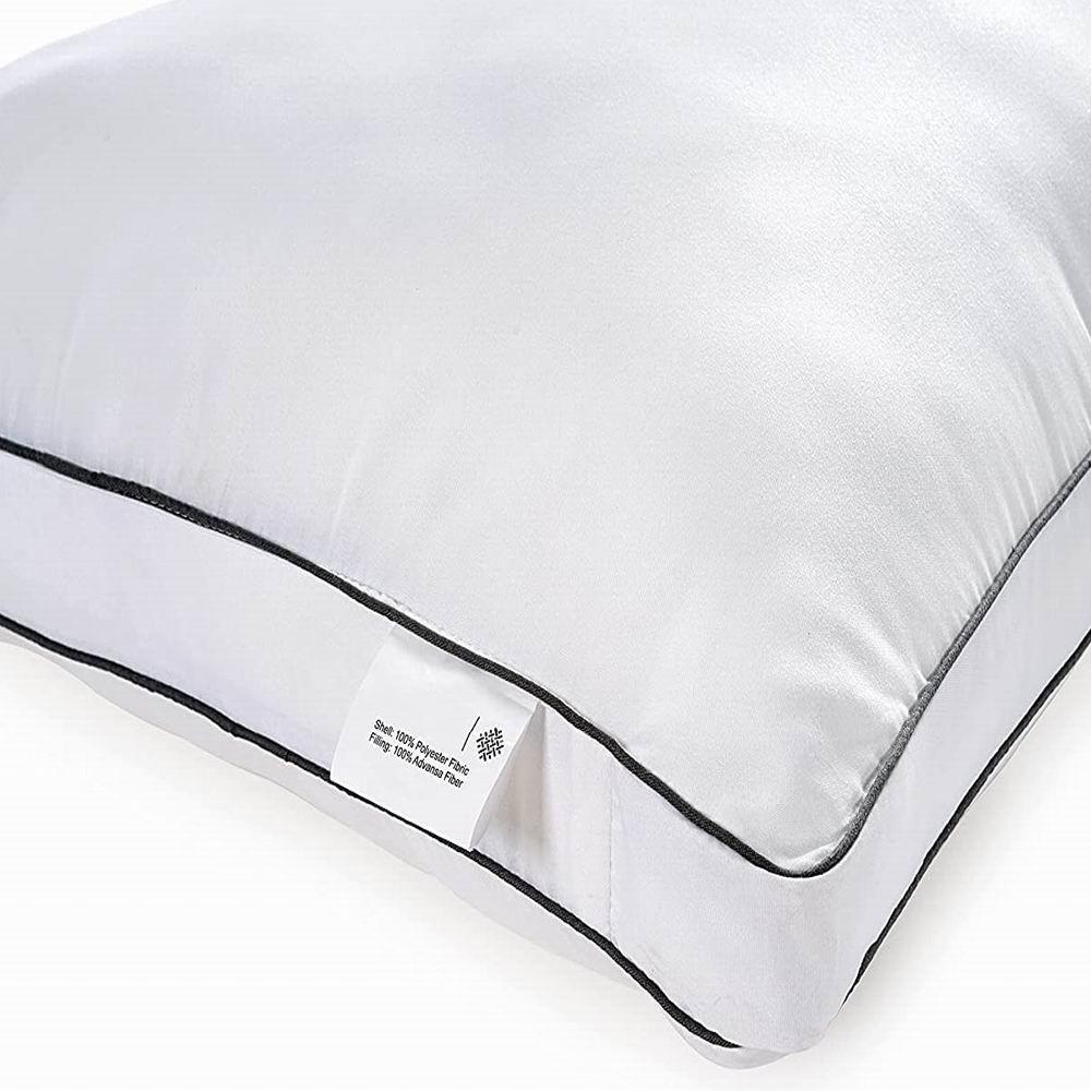 4-Pack Hotel Quality Pillows - Soft & Supportive for All Sleep Positions