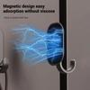 1/2/3/4PCS Heavy Duty Magnetic Hook Strong Magnetic Bathroom Hangers  for Home Kitchen Storage