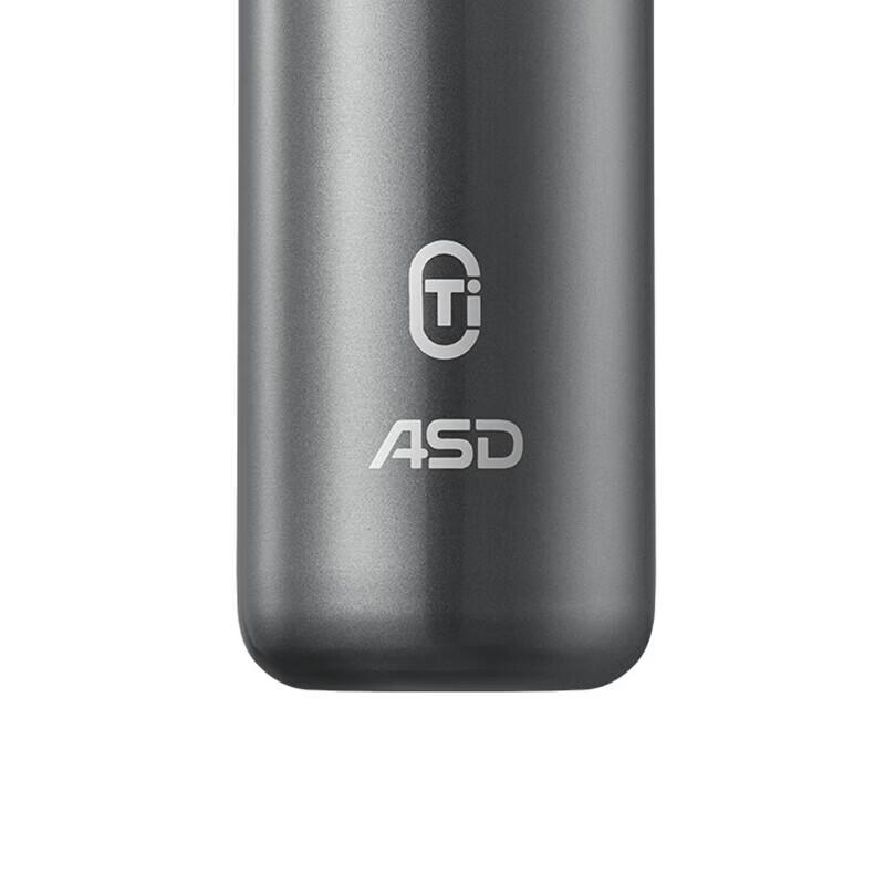 ASD Pure Titanium Vacuum Insulated Water Bottle