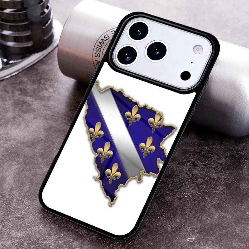 Bosnia Flag Phone Case For iPhone 17 16 15 14 13 12 11 Pro Max Plus 17Air Soft Silicone Cover