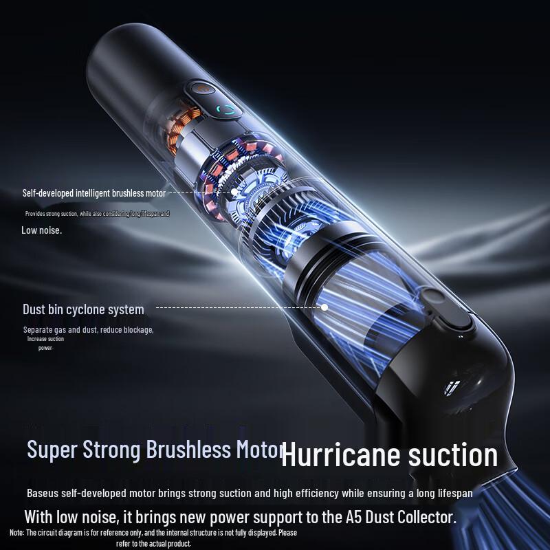 Baseus Bezdrátový ruční vysavač do auta a domácnosti