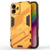 For iPhone 16 Plus Case PC+TPU Shockproof Phone Cover with Kickstand