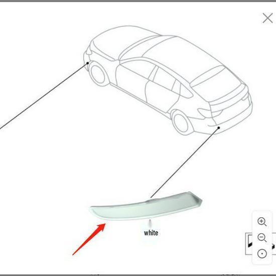 BMW 5 Series F07 Rear Bumper Reflectors (Part Numbers: 63147318557, 63147318558)