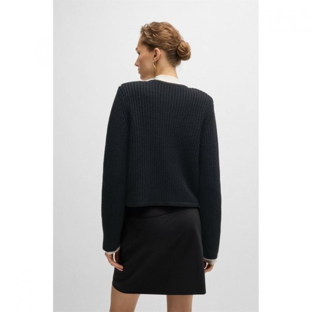 BoSS Women S Wool Knit Jacket Multi  50528570960 