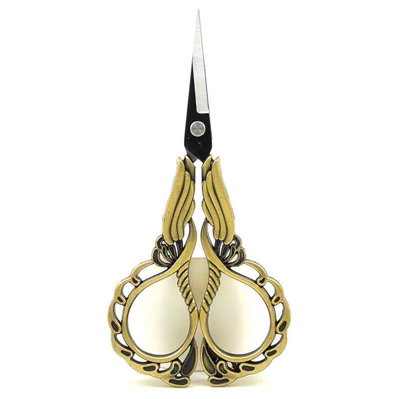 

Винтажные ножницы из нержавеющей стали, ножницы для ткани «сделай сам», портновские ножницы, ремесленные ножницы из нержавеющей стали с рисунком цветов сливы, швейный инструмент