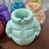 Colorful 3D Printed Down Jacket Pen Holder: Creative Storage Box & Home Toy Gift