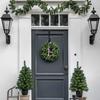 Christmas Wreath Hook Star Snowflake Christmas Tree Elements Metal Door Hanger Over The Door Hooks Hanger