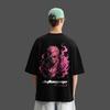 One Piece Anime Donquixote Doflamingo Oversized Cotton Tshirt Men and Women Breathable High Quality Y2K Short Sleeve Summer