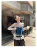 Women's Spring Floral Sheer Slim Long Sleeve T-shirt