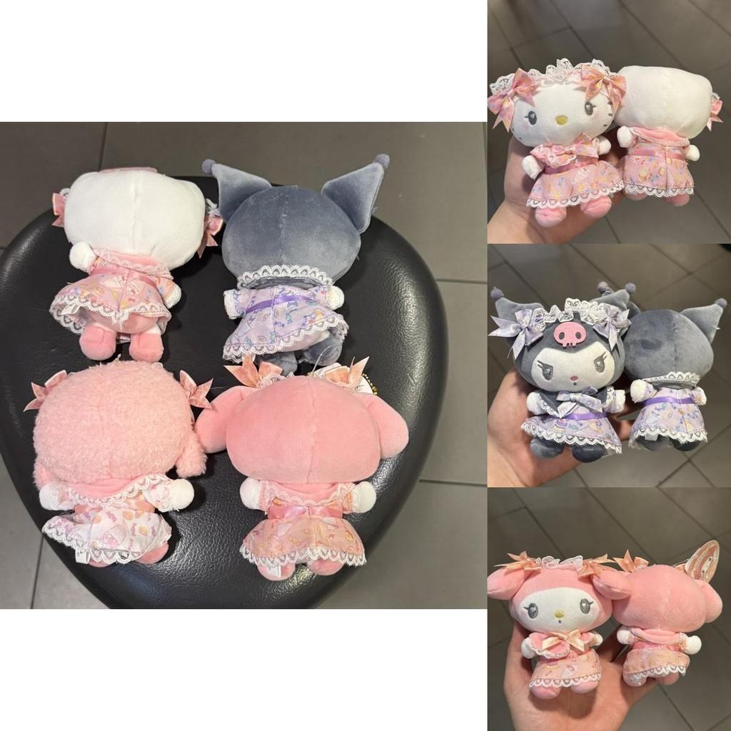 My Melody Lolita Dress Up Plush Doll Pendant For Girls Bag Decor