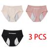 Women's Menstrual Leakage Prevention Menstrual Panties Cotton Plus Size with Pocket Trousers