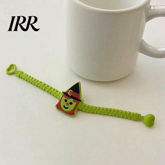 Holiday Decoration for Kids 8 Pcs Halloween Bracelets, Adjustable Soft PVC Wrist Straps Adults, Wristbands Children Cartoon Pumpkin Witch Trick