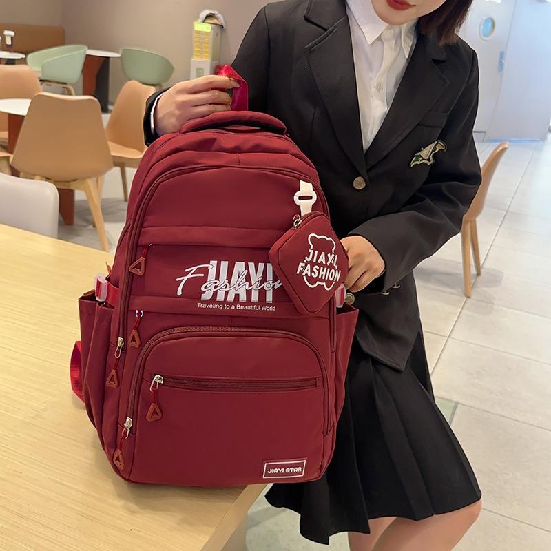 Школьный рюкзак с буквенным принтом — фото 14