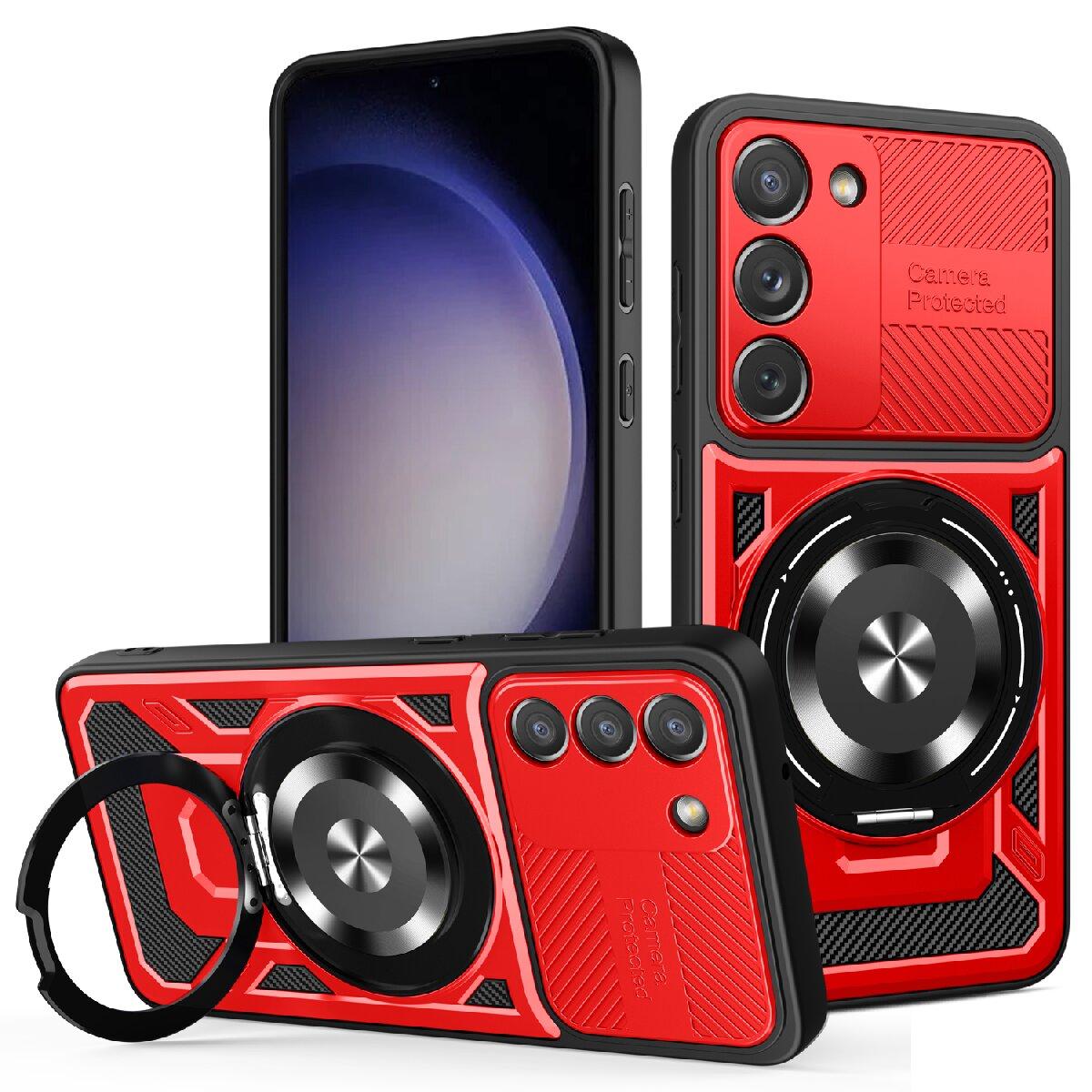 

Armor Case for Samsung Galaxy A16 A06 A05 A05S A55 A35 A25 A15 A14 4G 5G 360° Rotate Ring Stand Magnetic Wireless Charge Cover For Galaxy A15