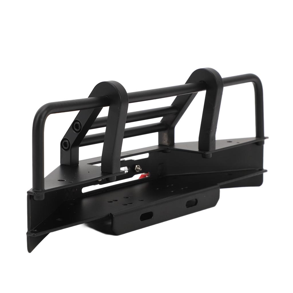 RC Car Bumper for Axial for SCX10 1/10 Impact Resistance Durability RC Car Front Bumper with Trailer Buckle