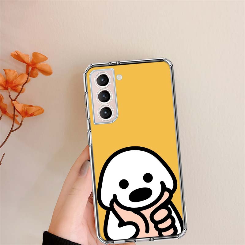 Cute Matsui Art Clear Phone Cases for Samsung S26 Ultra Galaxy S25 Edge S24 S23 FE S21 Plus S20 S22 S10 Cover Patterned Compatib