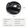 Carbon Fibre Fuel Cap Fuel Tank Decorative Protection Cover Stickers For BMW G80 G06 G07 G42 G14 G15 G16 F82 F20 F21 F83 M2 M3 M HV0