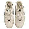 Nike Air Force 1 Cow Leather Low Top Skateboard Shoes Men's Beige HQ2037-200