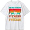 Brand Summer For Her Tshirt I N No Fitness Fitness Deer In My Freezer Short Sleeve Soft O Neck Tops Everyday Tee Premium Gift