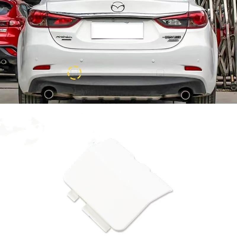 Car Rear Bumper Tow Hook Cover Lid Towing Trailer Hauling Eye Cap For Mazda 6 Atenza Sedan 2013 2014 2015 2016
