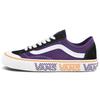 Style 36 SF Retro Sport Unisex Black Purple Leather Suede Canvas VN0A3MVL25S