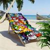 One-eyed monster 2D Flat Print Beach Towel, Large Soft Quick Dry Towel for Beach Camping SwimmingZSTJ0915334