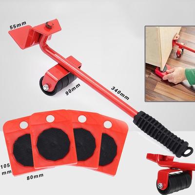 Five-piece Heavy Object Mover Mover Moving Tool Furniture Moving Mat Plastic Handling Tool