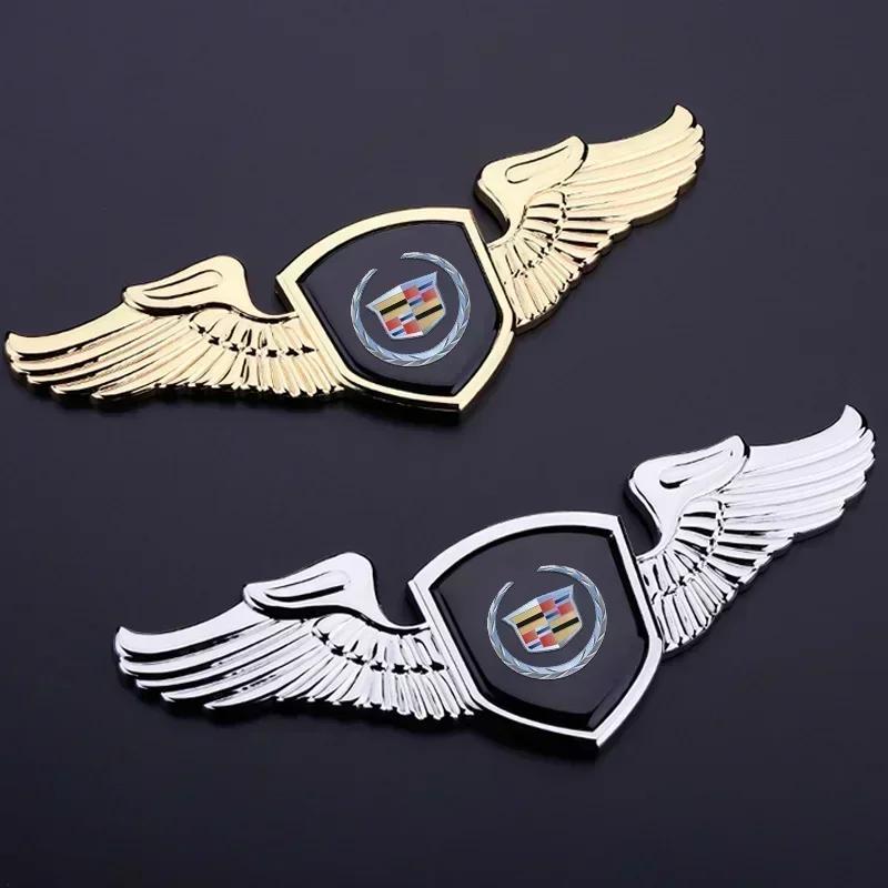 Alloy Car Bonnet Cover Front Emblem Badge Sticker for Cadillac Seville XT4 CT4 SLR STS EXT CTS Escalade CT5 Coupe Accessories