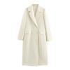 Kaslead New Arrival Women's Fashion Style Stylish Simple and Versatile Blended Coat Outwear 9231756